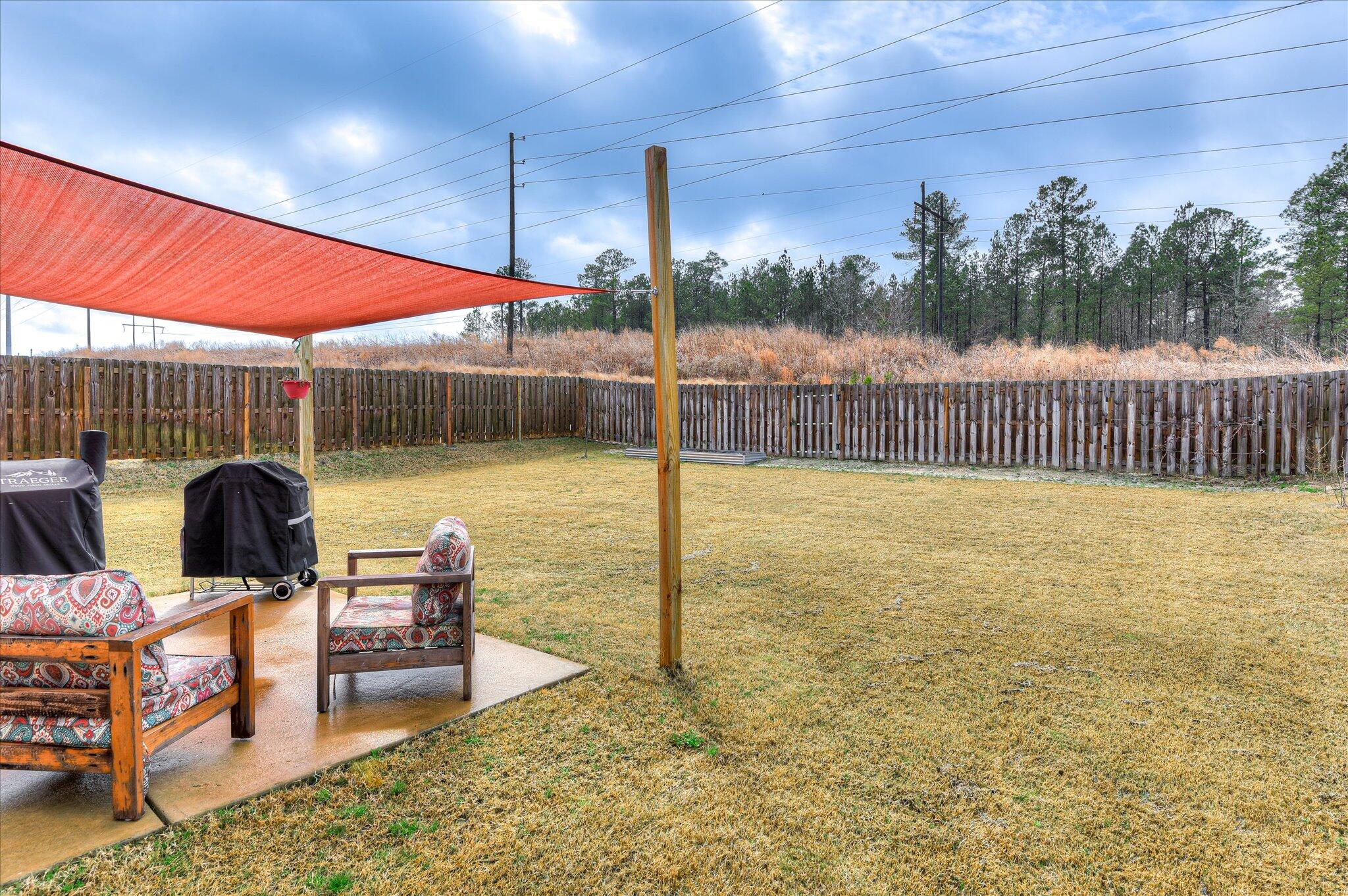 911 Goodale Drive Augusta, GA 30909 - Photo 38 of 46 patio with sunshade