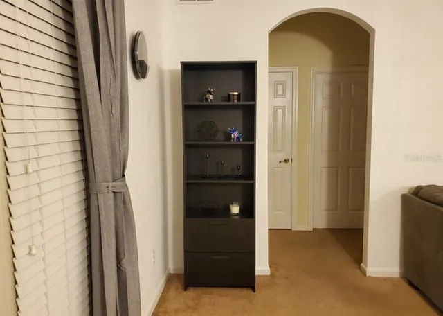 a view of empty room