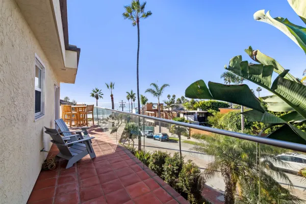 a outdoor view with sitting space