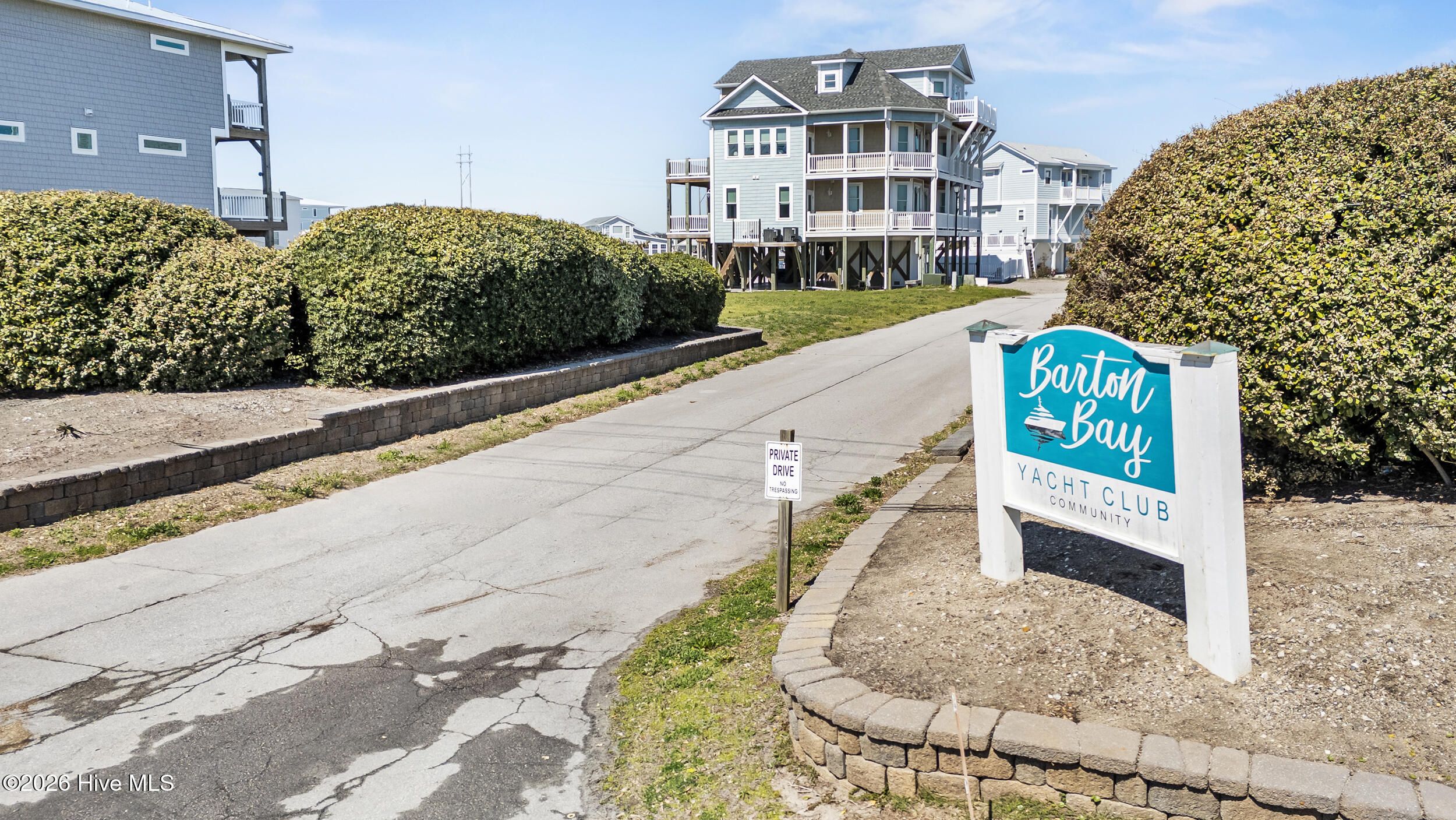 1687 New River Inlet Road North Topsail Beach, NC 28460 - Photo 11 of 11 Barton Bay Yacht Club Entrance