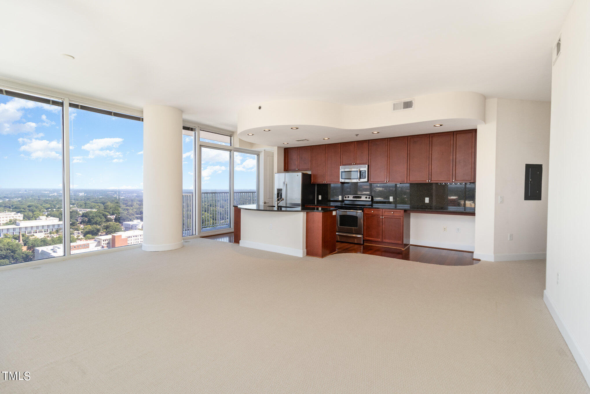 301 Fayetteville Street, Unit 2501 Raleigh, NC 27601 - Photo 7 of 33 Living Room/Kitchen