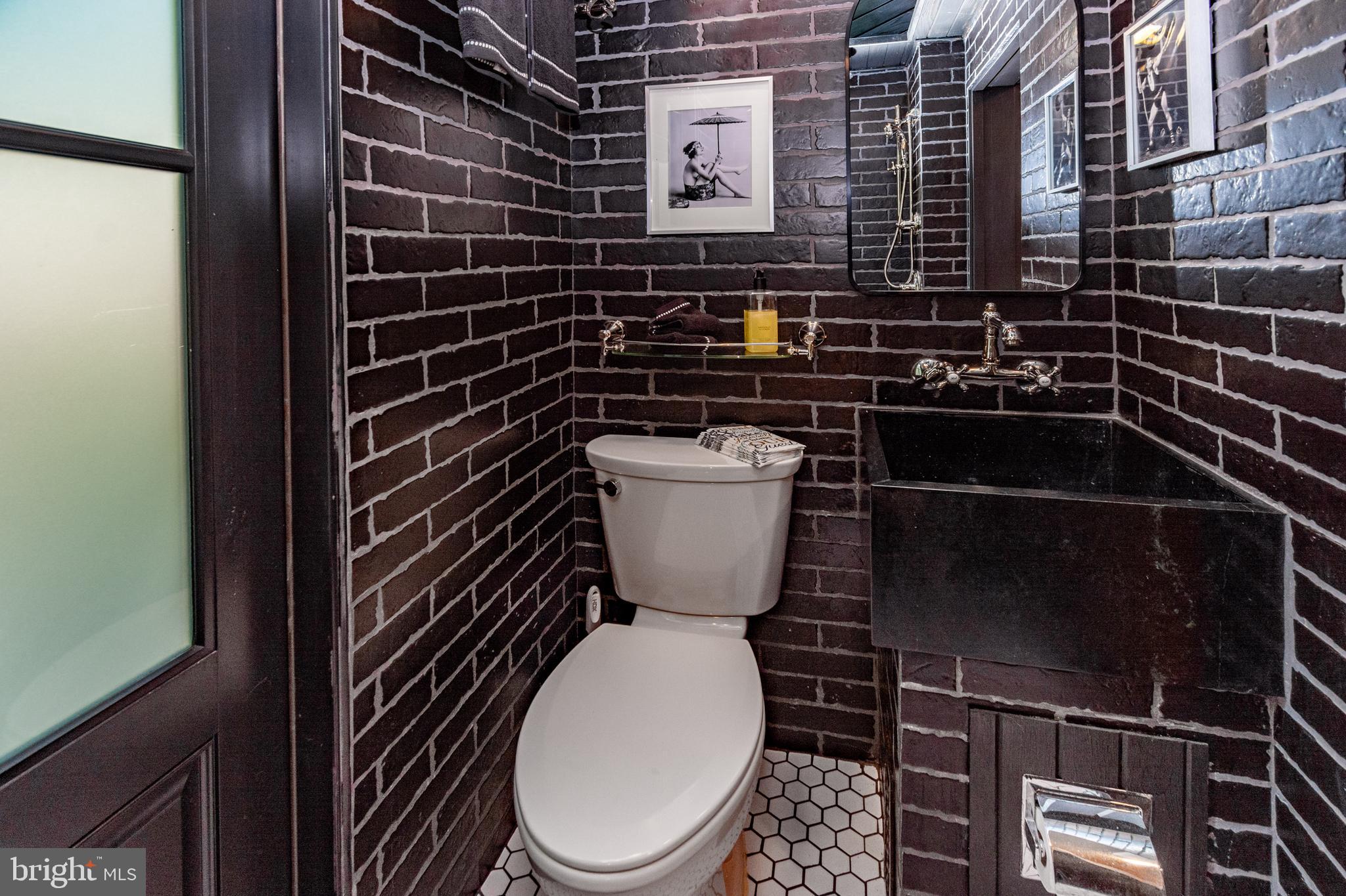 6103 Upper York Road New Hope, PA 18938 - Photo 37 of 81 Renovated 1st Fl Full Bath w/Radiant Heated Walls
