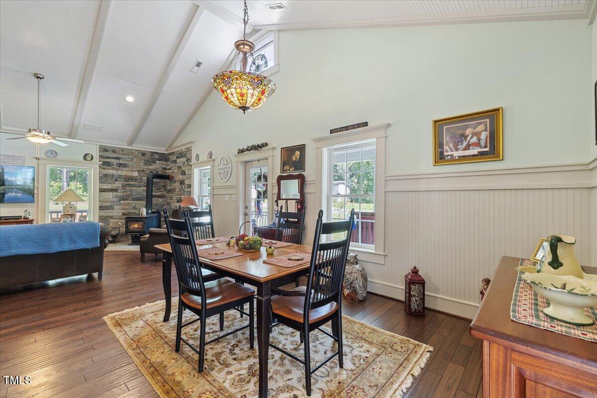 468 Loftis Loop Roxboro, NC 27574 - Photo 12 of 35 a dining room with furniture and a table