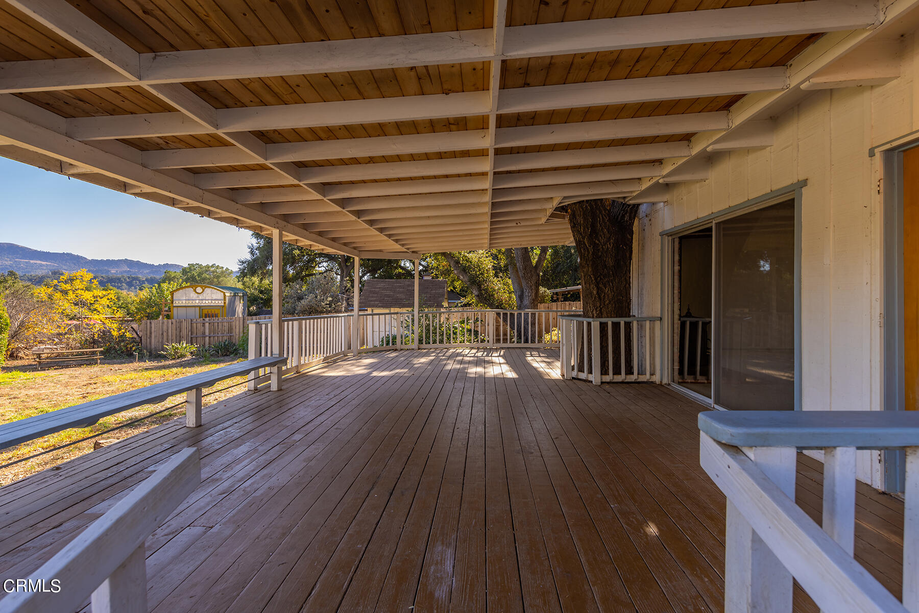 Undisclosed Address Ojai, CA 93023 - Photo 12 of 20 a view of a balcony with wooden floor