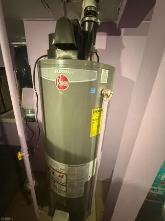 a view of water heater room