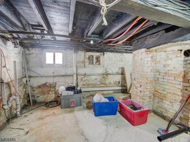 a utility room with closet