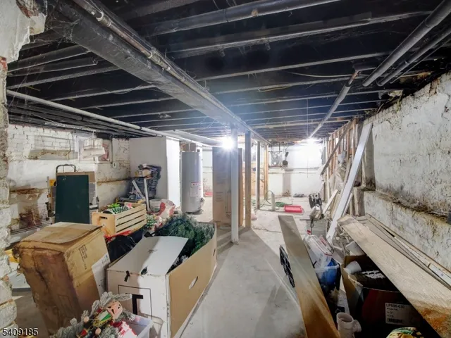 a view of storage and utility room