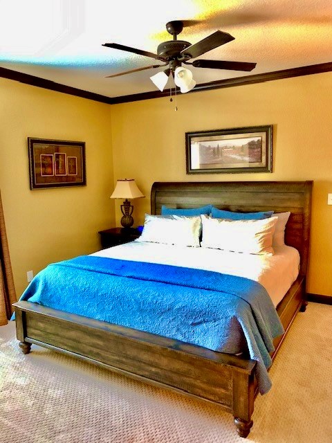 646 Victor Eckhardt Road Fredericksburg, TX 78624 - Photo 28 of 40 a bedroom with a bed and a dresser