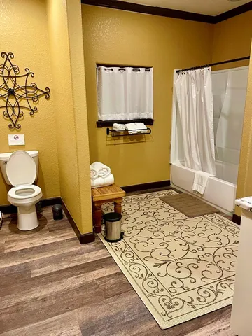 a bathroom with a sink and a toilet