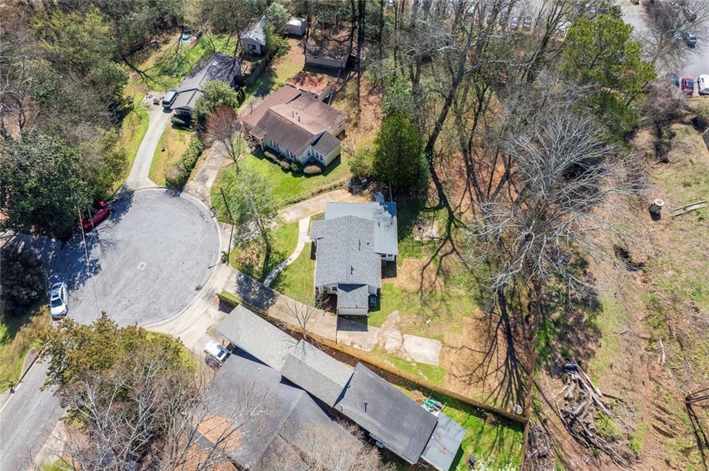 3940 Forrest Court Chamblee, GA 30341 - Photo 32 of 35 an aerial view of residential houses with outdoor space