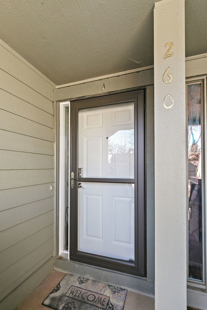 260 Timber Ridge Lane, Unit A Lake Barrington, IL 60010 - Photo 3 of 34 a view of front door