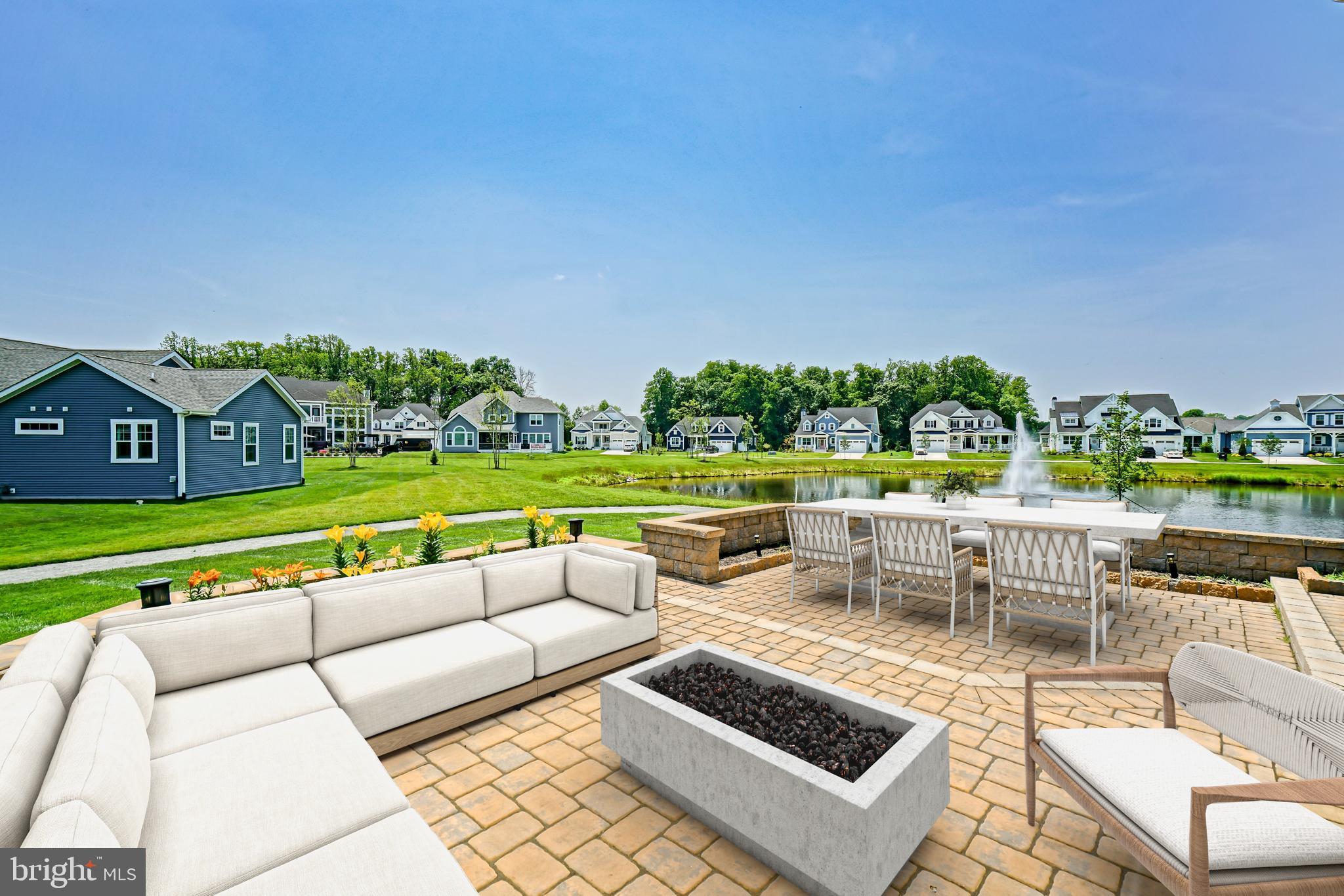 33557 Downing Circle Lewes, DE 19958 - Photo 73 of 89 a view of swimming pool with outdoor seating and yard
