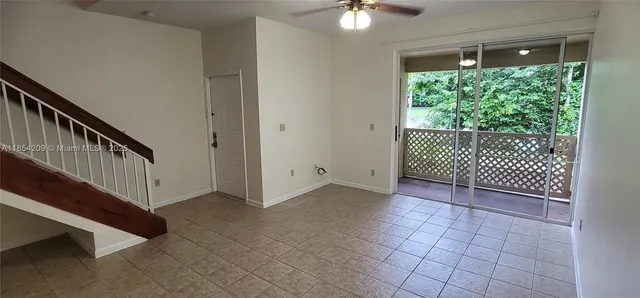 a view of a hallway with window