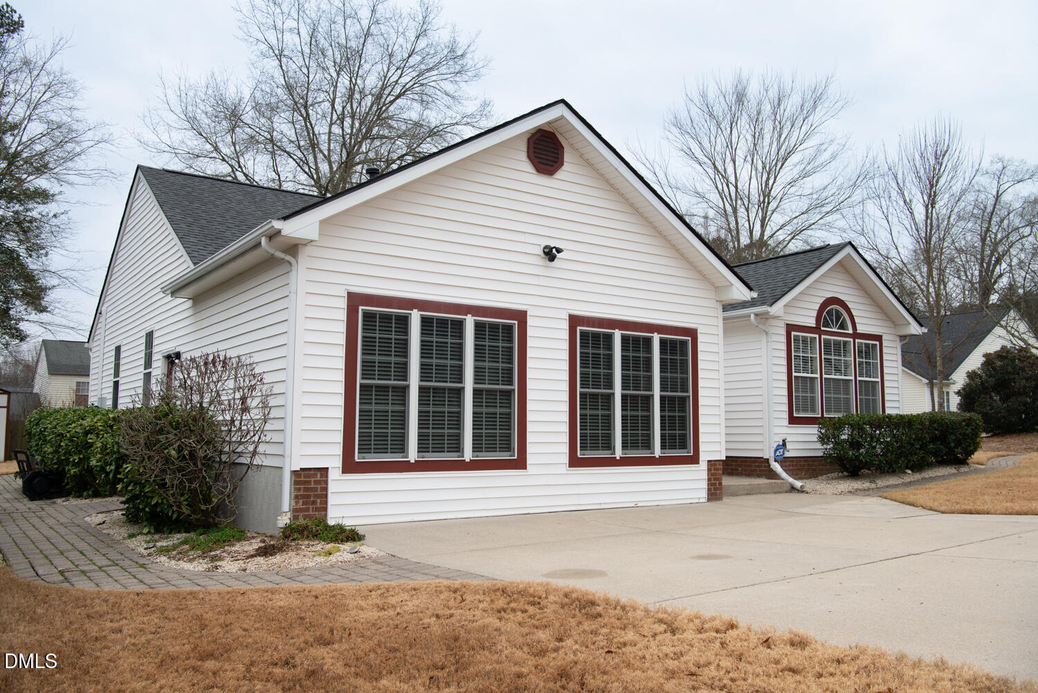 6900 Glenroy Court Raleigh, NC 27616 - Photo 21 of 30 a front view of a house with garden