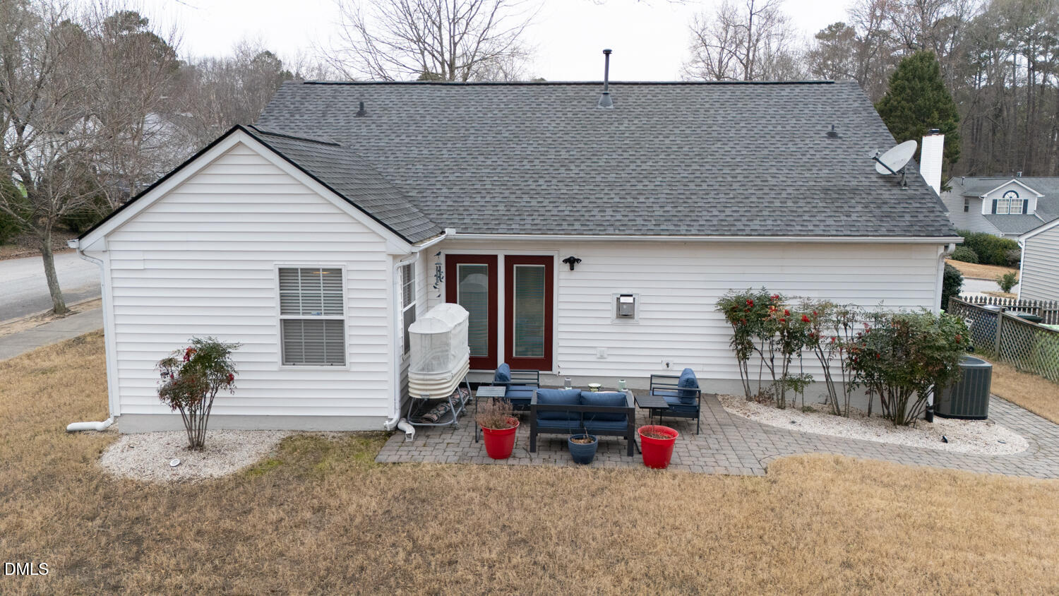 6900 Glenroy Court Raleigh, NC 27616 - Photo 23 of 30 a view of a house with a patio