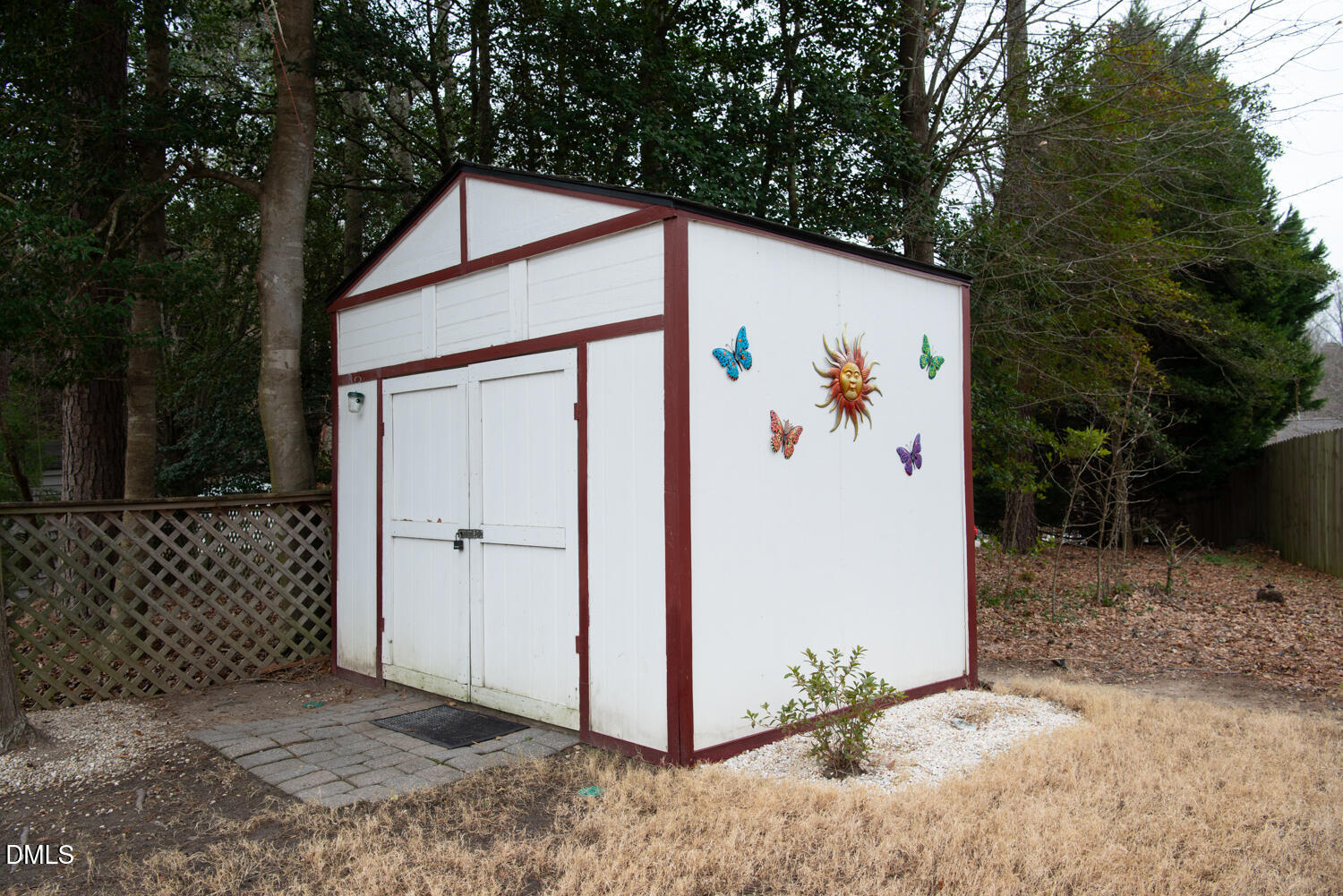 6900 Glenroy Court Raleigh, NC 27616 - Photo 25 of 30 a view of a house with backyard