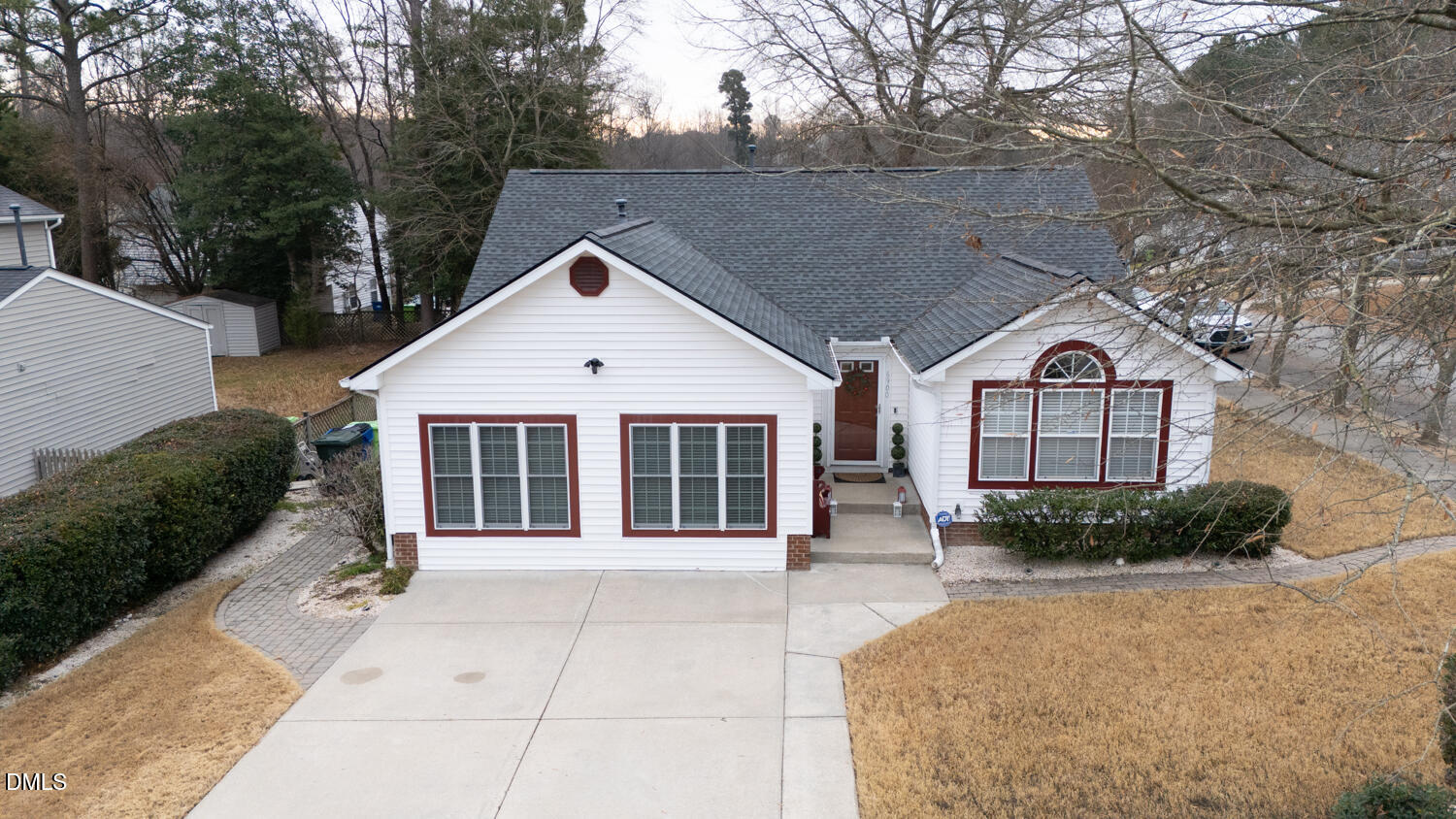 6900 Glenroy Court Raleigh, NC 27616 - Photo 27 of 30 a front view of a house with garden