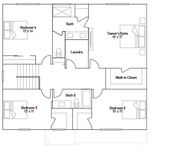 932 Juniper Drive Sycamore, IL 60178 - Photo 24 of 24 a picture of a with a white wall and a white wall
