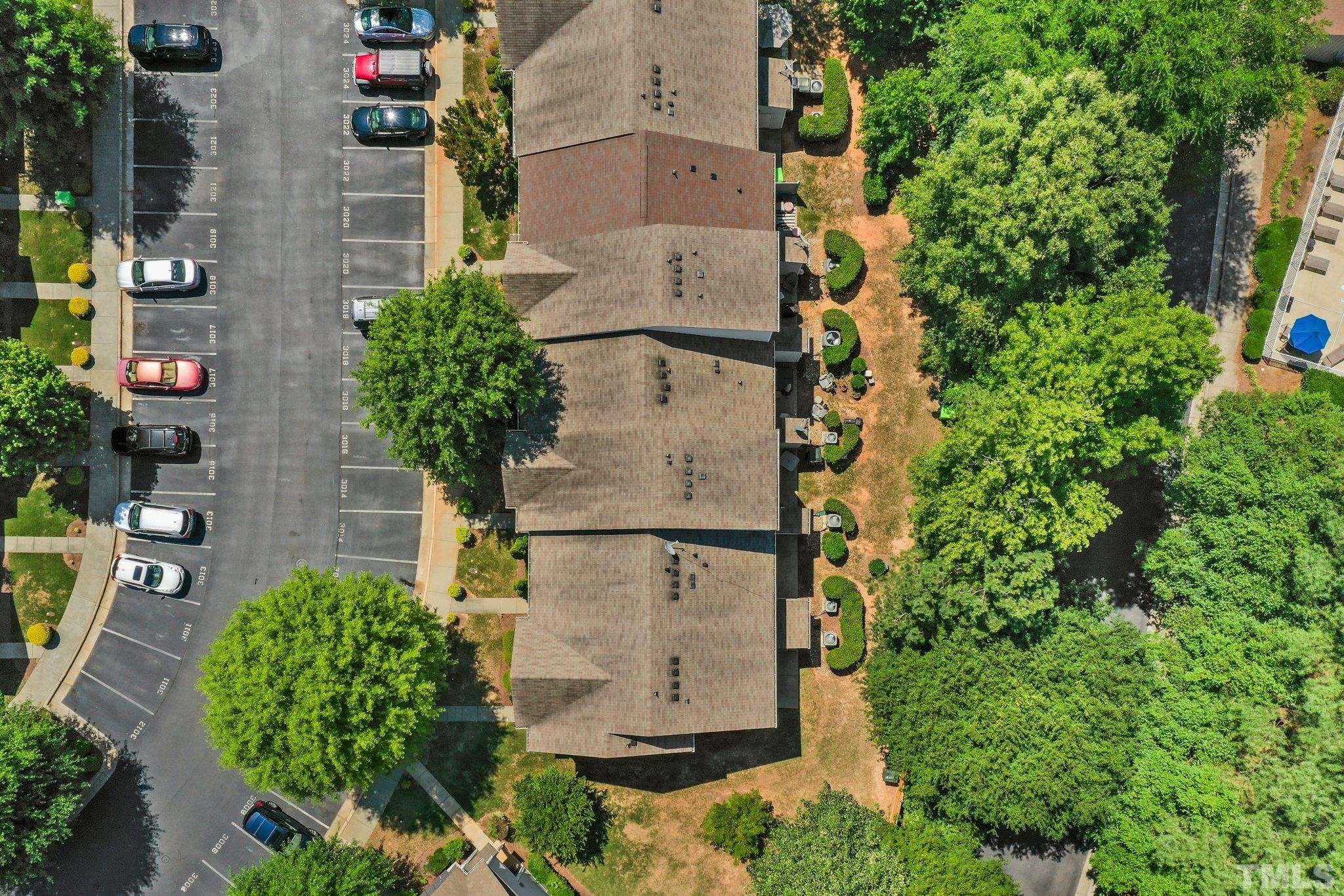 3012 Berkeley Springs Place Raleigh, NC 27616 - Photo 20 of 22 an aerial view of a house