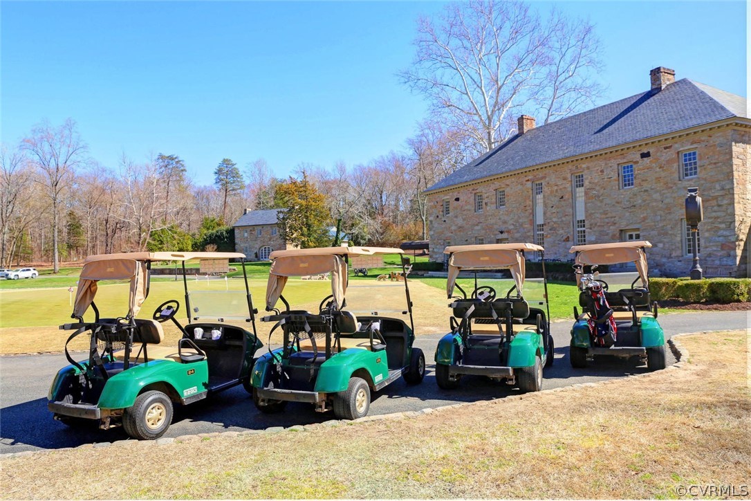 2640 Gullane Road Powhatan, VA 23139 - Photo 8 of 8 a view of a chairs and table in the patio