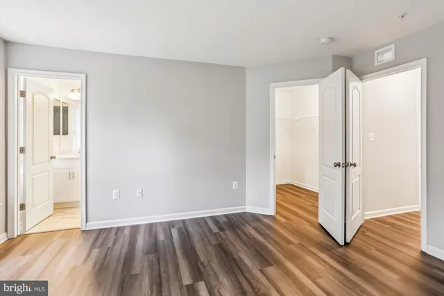 wooden floor in an empty room
