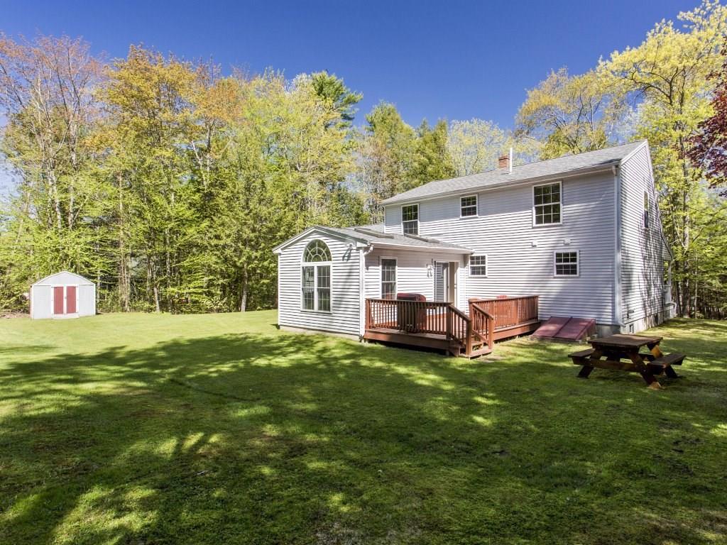 451 Pownal Road Freeport, ME 04032 - Photo 30 of 32 A view of the home from the...