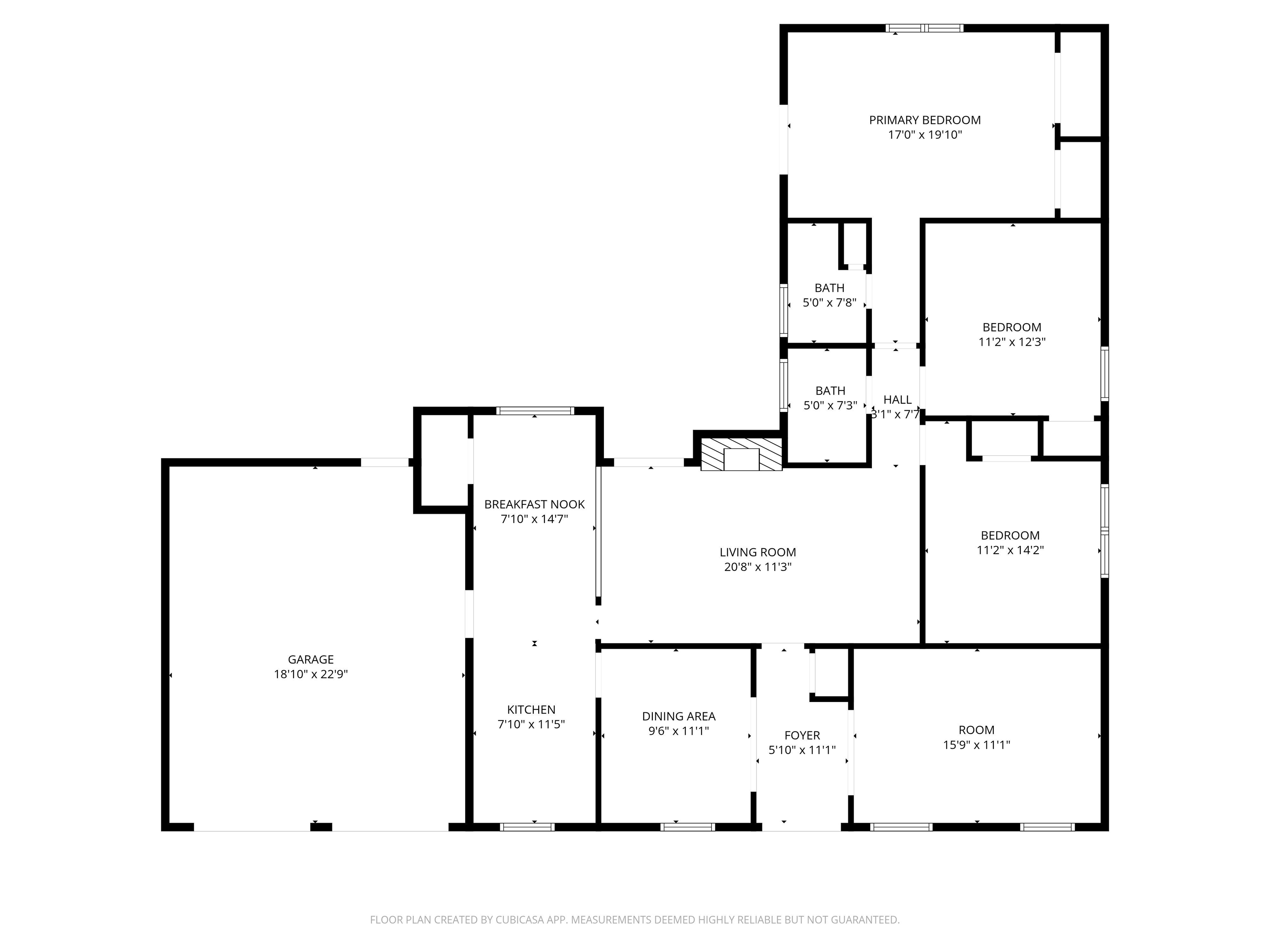 3429 Clarke Road Memphis, TN 38115 - Photo 33 of 33 a picture of a floor plan