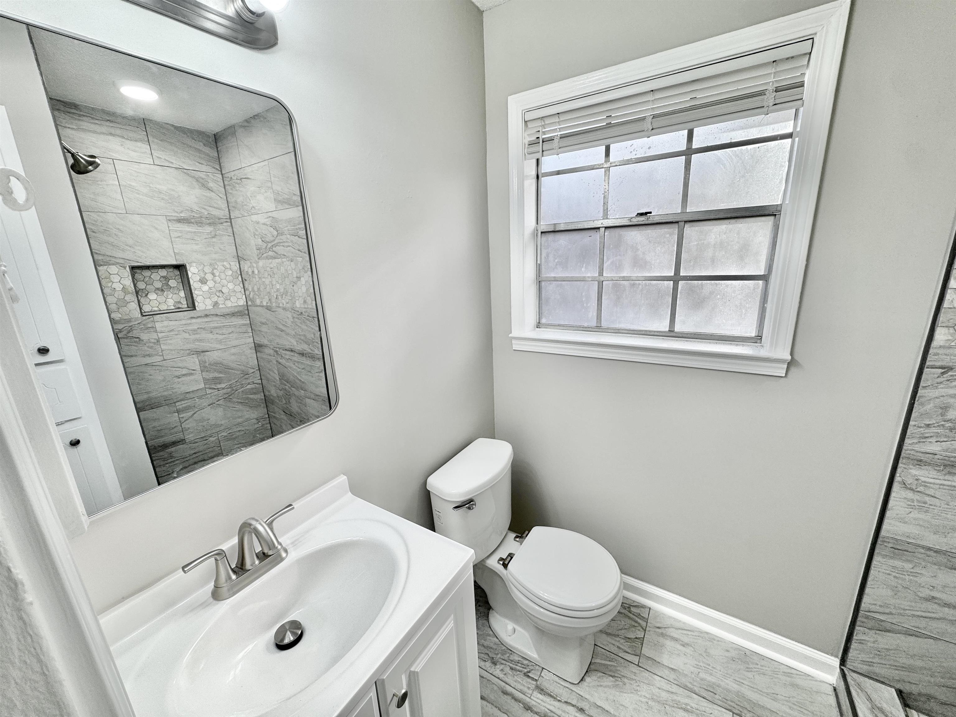 3429 Clarke Road Memphis, TN 38115 - Photo 16 of 33 a bathroom with a sink and a mirror
