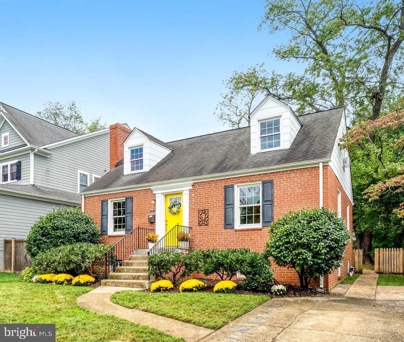 107 West Cameron Road Falls Church, VA 22046 - Photo 1 of 37 Classic Cape Cod has low-maintenance exterior