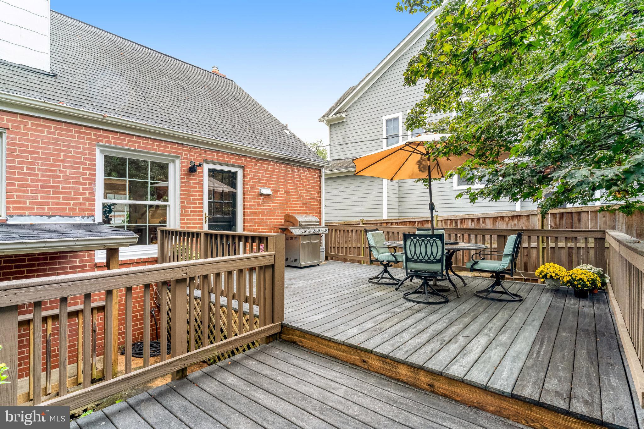 107 West Cameron Road Falls Church, VA 22046 - Photo 29 of 37 Perfect for entertaining and fall barbecues.