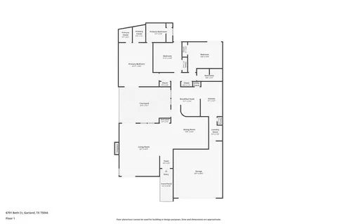 $475,000 | 6701 Beth Court, Garland, TX 75044