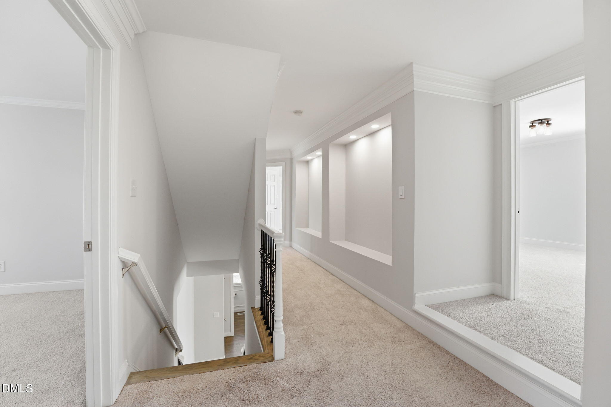 2900 SnapsWell Street Raleigh, NC 27614 - Photo 26 of 40 a view of a hallway with staircase