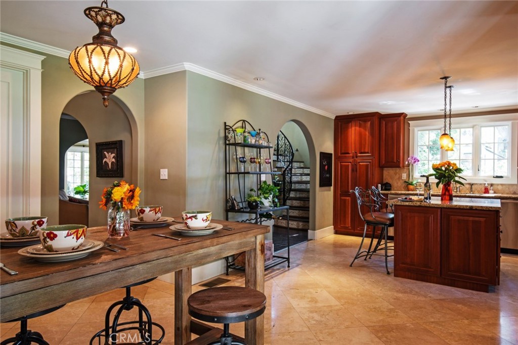 2515 Boulder Road Altadena, CA 91001 - Photo 15 of 51 a view of a dining room with furniture window and wooden floor