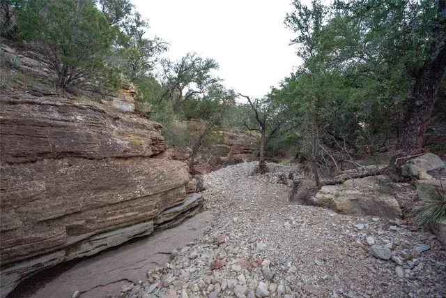 a view of lake with mountain