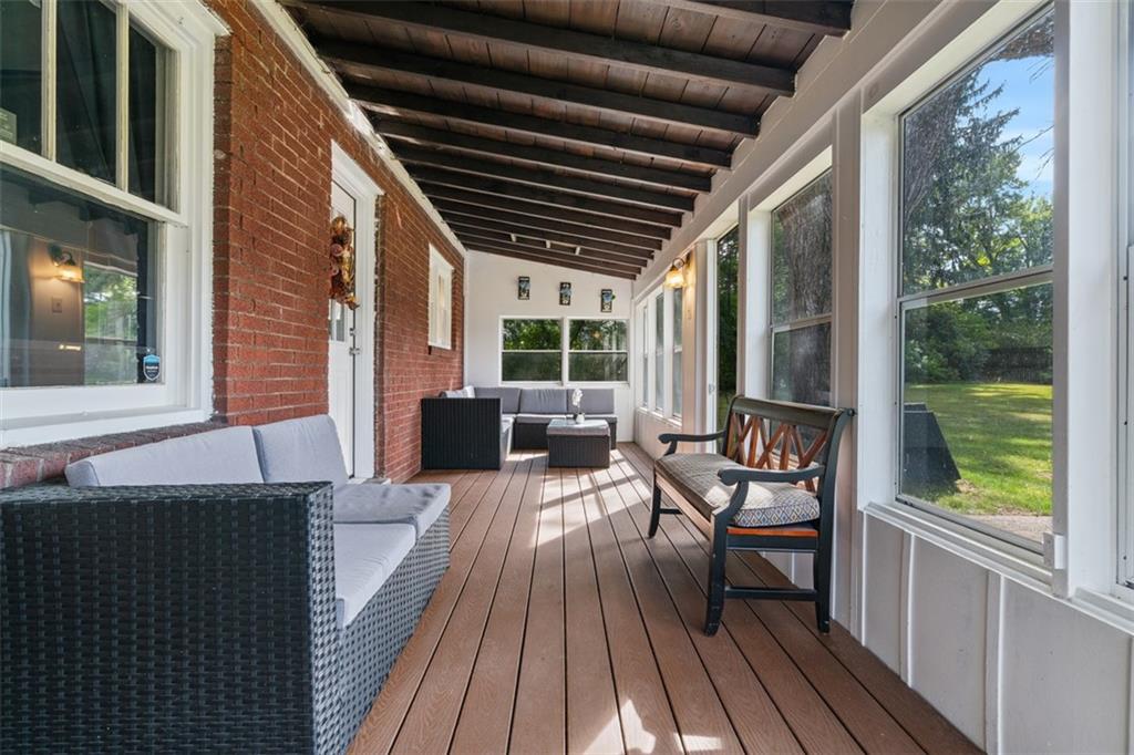 3855 Tuscarawas Road Beaver, PA 15009 - Photo 35 of 45 a balcony with furniture and wooden floor