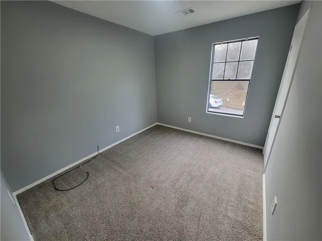 a view of empty room