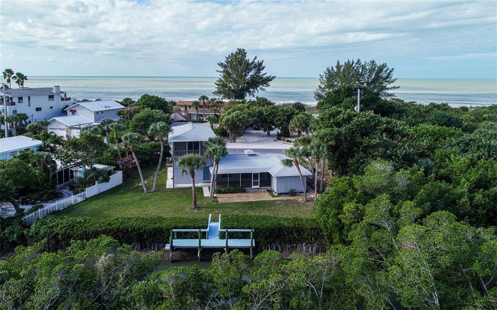 407 South Casey Key Road Nokomis, FL 34275 - Photo 1 of 1 Protected Boat Dock & Beach Easement