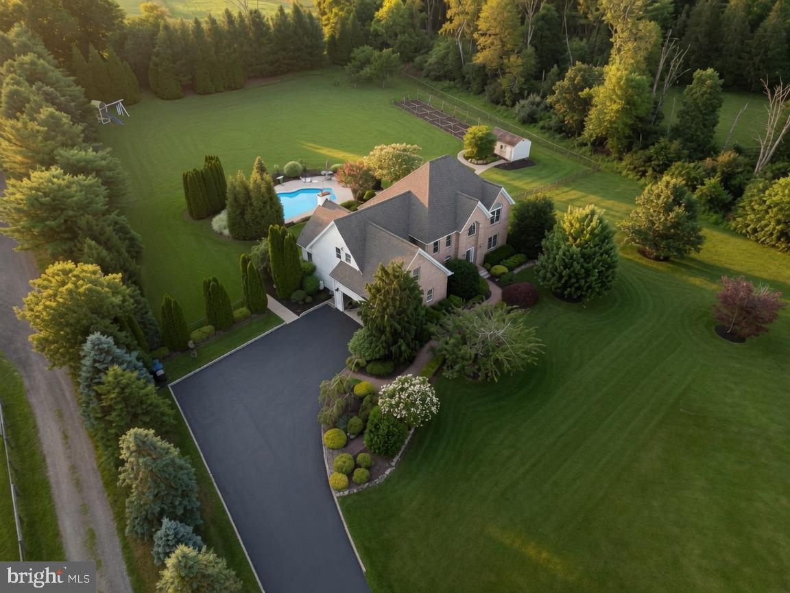 73 Paulson Road Wrightstown, NJ 08562 - Photo 6 of 34 Serene estate with lush greenery.