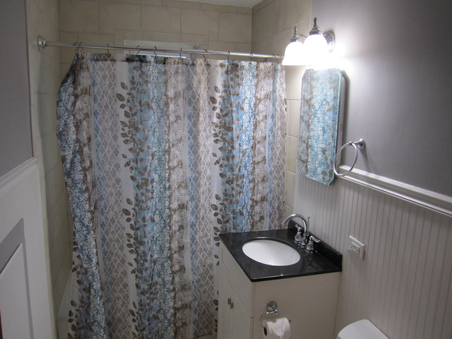 38 Highway Maple Park, IL 60151 - Photo 24 of 29 a bathroom with a sink a toilet and a mirror