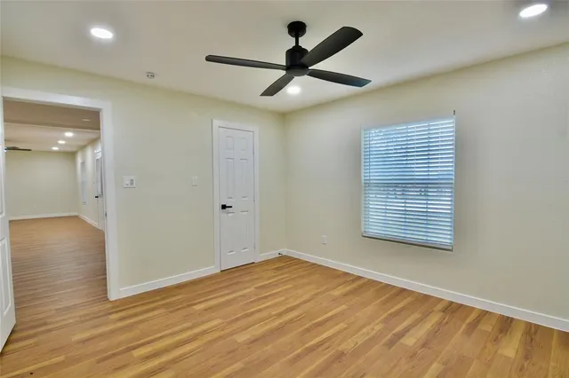 wooden floor in an empty room