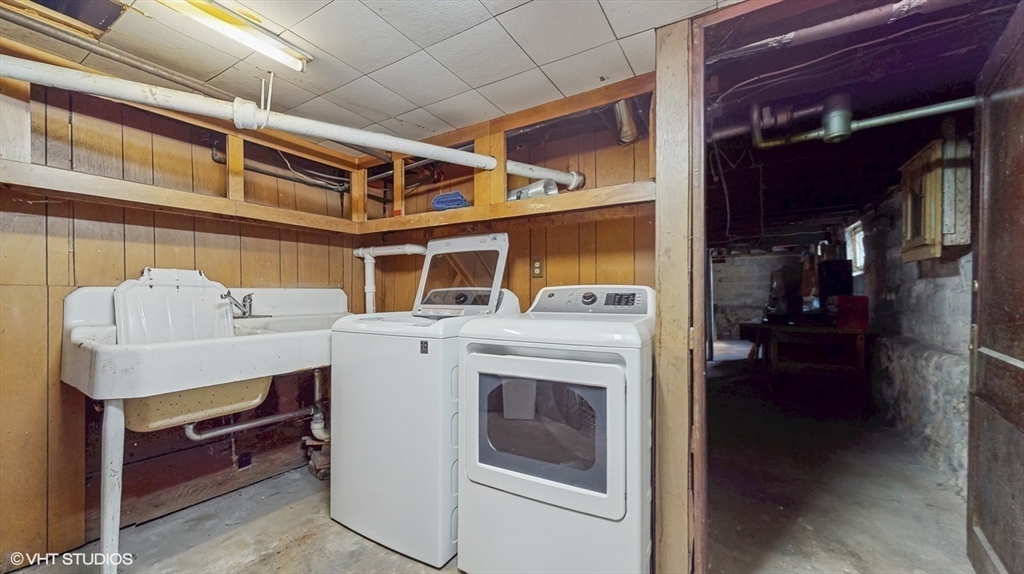 68 Bradford Road Watertown, MA 02472 - Photo 35 of 42 a utility room with dryer and washer