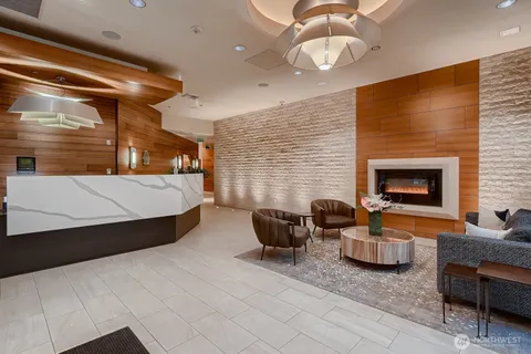 a kitchen with counter top space and a sink