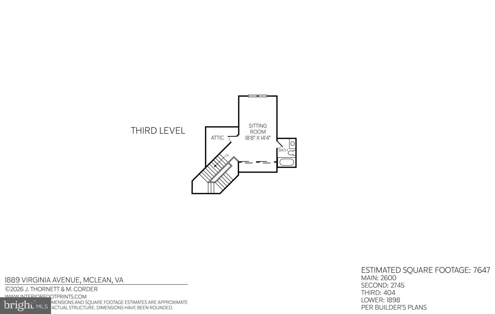 1889 Virginia Avenue McLean, VA 22101 - Photo 40 of 42 a picture of a wall with a white wall