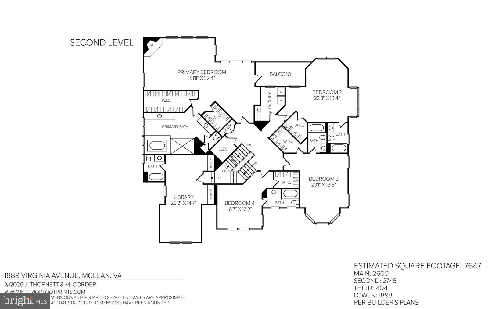 1889 Virginia Avenue McLean, VA 22101 - Photo 42 of 42 Virginia Avenue 1889 Second Level