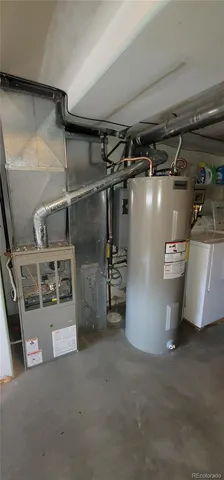 a view of a room with racks