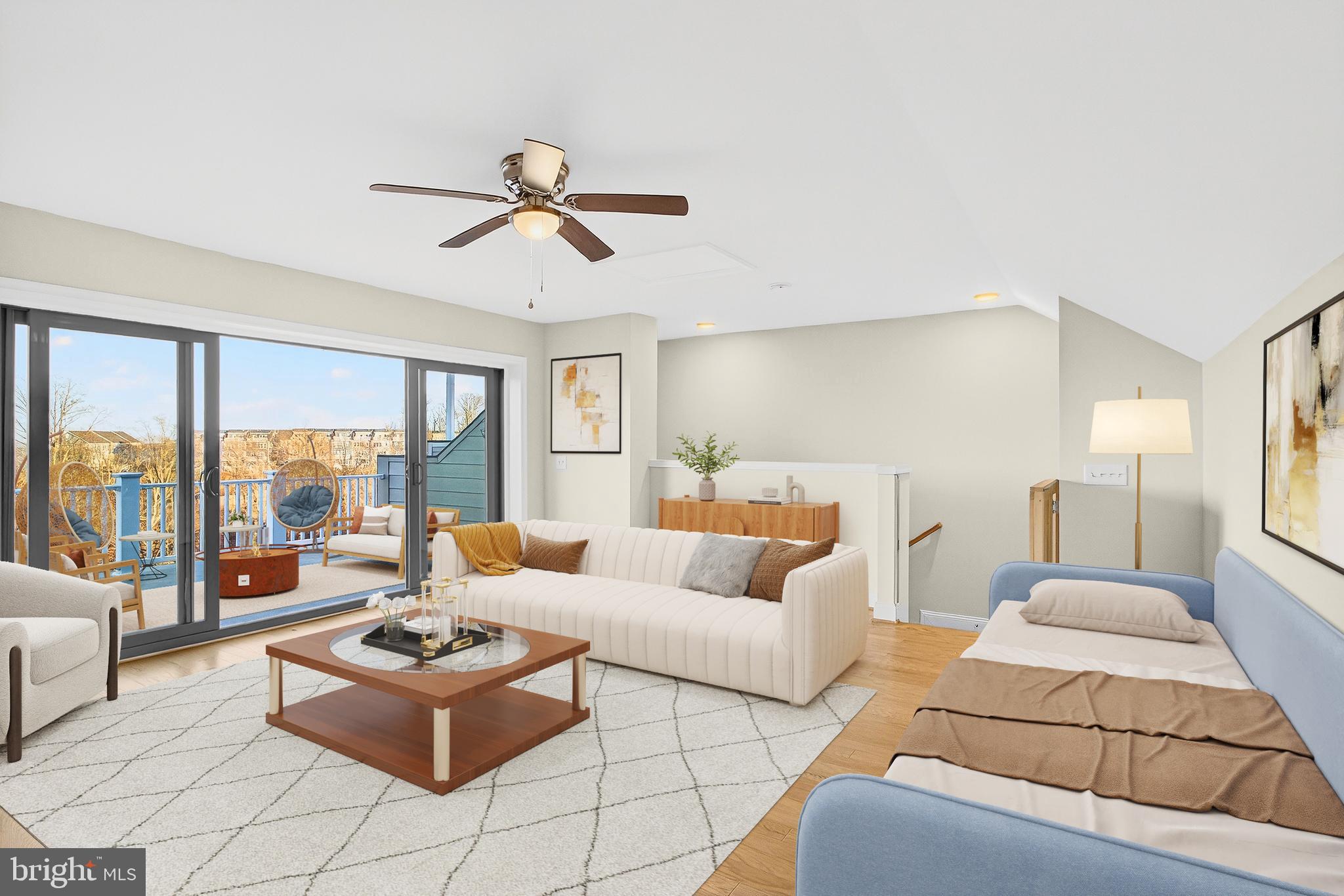 17161 Branched Oak Road Dumfries, VA 22026 - Photo 19 of 28 a living room with furniture and a large window