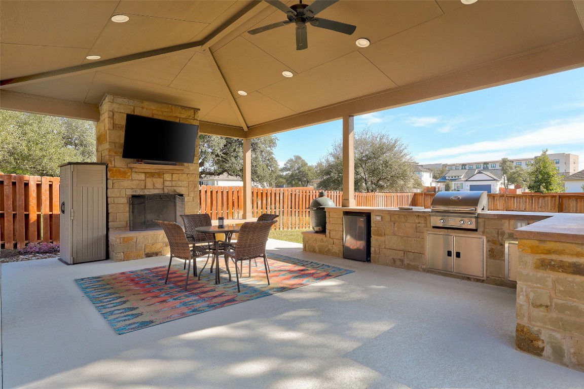 257 Axis Loop Georgetown, TX 78628 - Photo 4 of 40 a view of a dining room with furniture window and outside view
