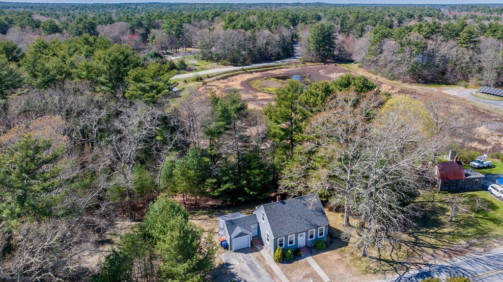 237 Hartley Road Rochester, MA 02770 - Photo 6 of 20 an aerial view of residential house with outdoor space