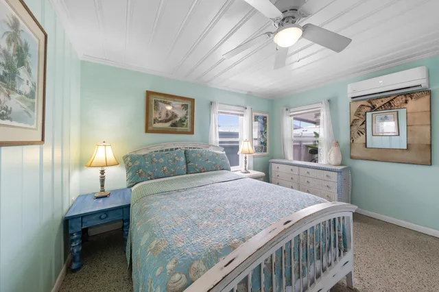 a bathroom with a shower and a mirror