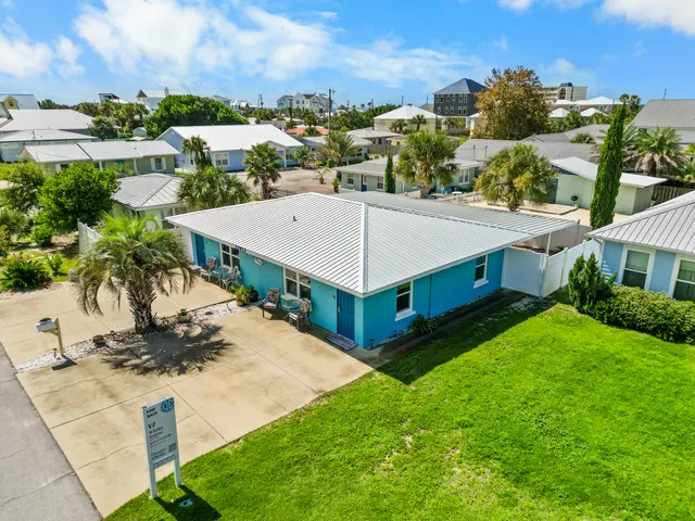 a view of balcony with small garden and deck
